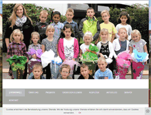 Tablet Screenshot of grundschule-levern.de